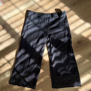 Ann Taylor Elegant Black Trousers
